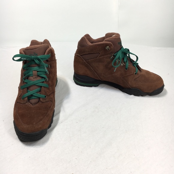 Reebok Shoes | Vtg Womens 10 Suede Hiking Ankle Boots | Poshmark